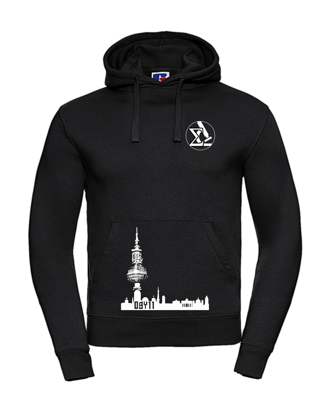 Hoodie schwarz, Erwachsene & Kids | Emmy-Noether-Gymnasium Berlin