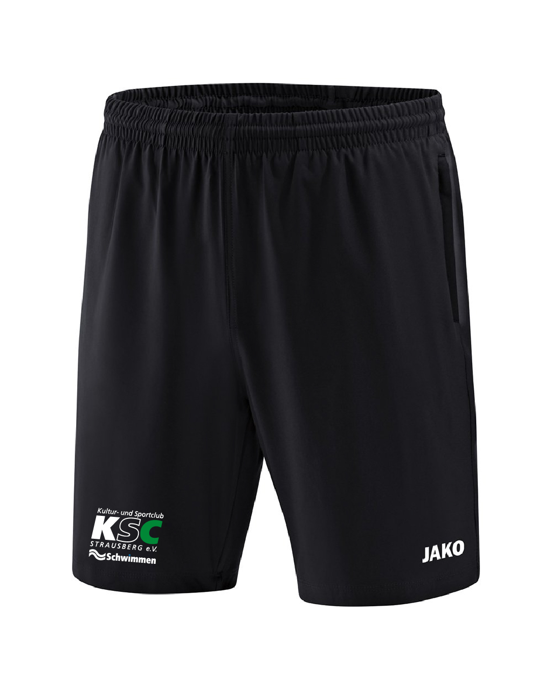 TF_KSCS_KHose Kurze Trainingshose schwarz Erwachsene & Kids | KSC Strausberg