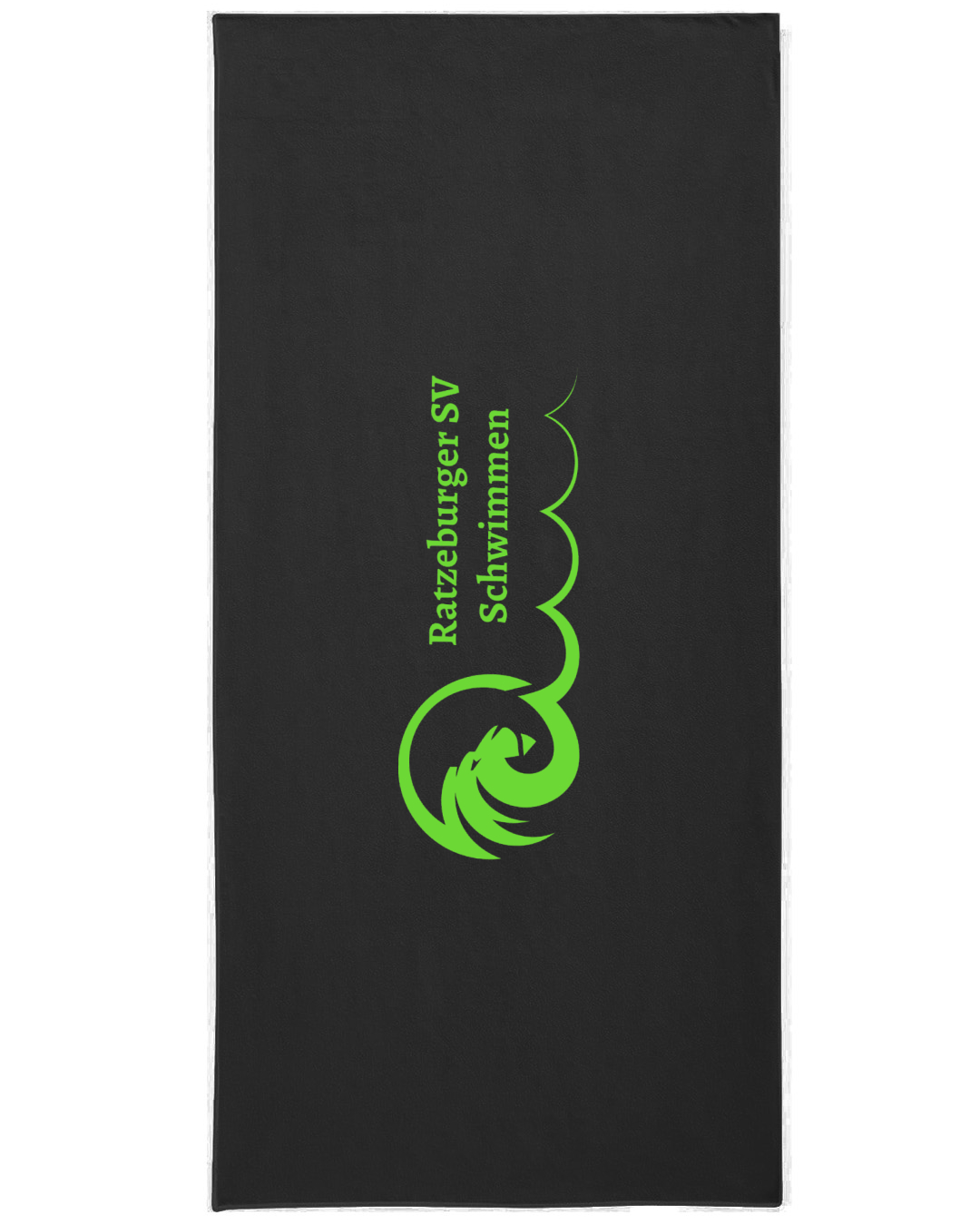 Mikrofaserhandtuch Groß Schwarz | Ratzeburger SV