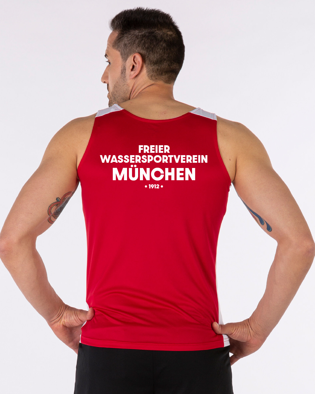 Funktions-Tanktop rot, Erwachsene & Kids | Freier Wassersportverein München