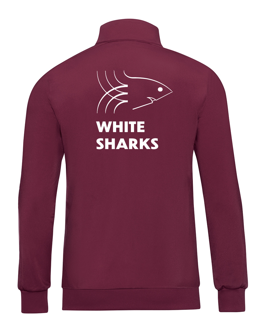 TF_WBKS_TJacke_rs Trainingsjacke, Erwachsene & Kids | White Sharks