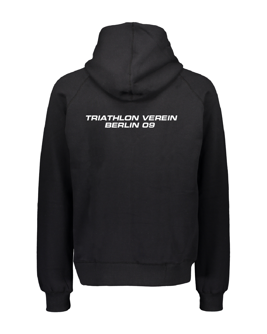 Hoodie schwarz Erwachsene und Kids | Triathlon Verein Berlin 09