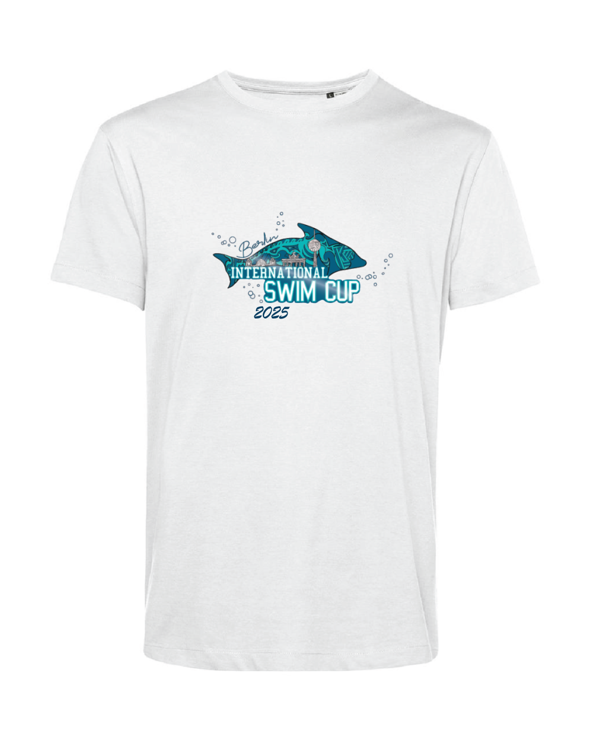 Shirt Damen-/ Herren & Kids, Weiß | ISC Berlin