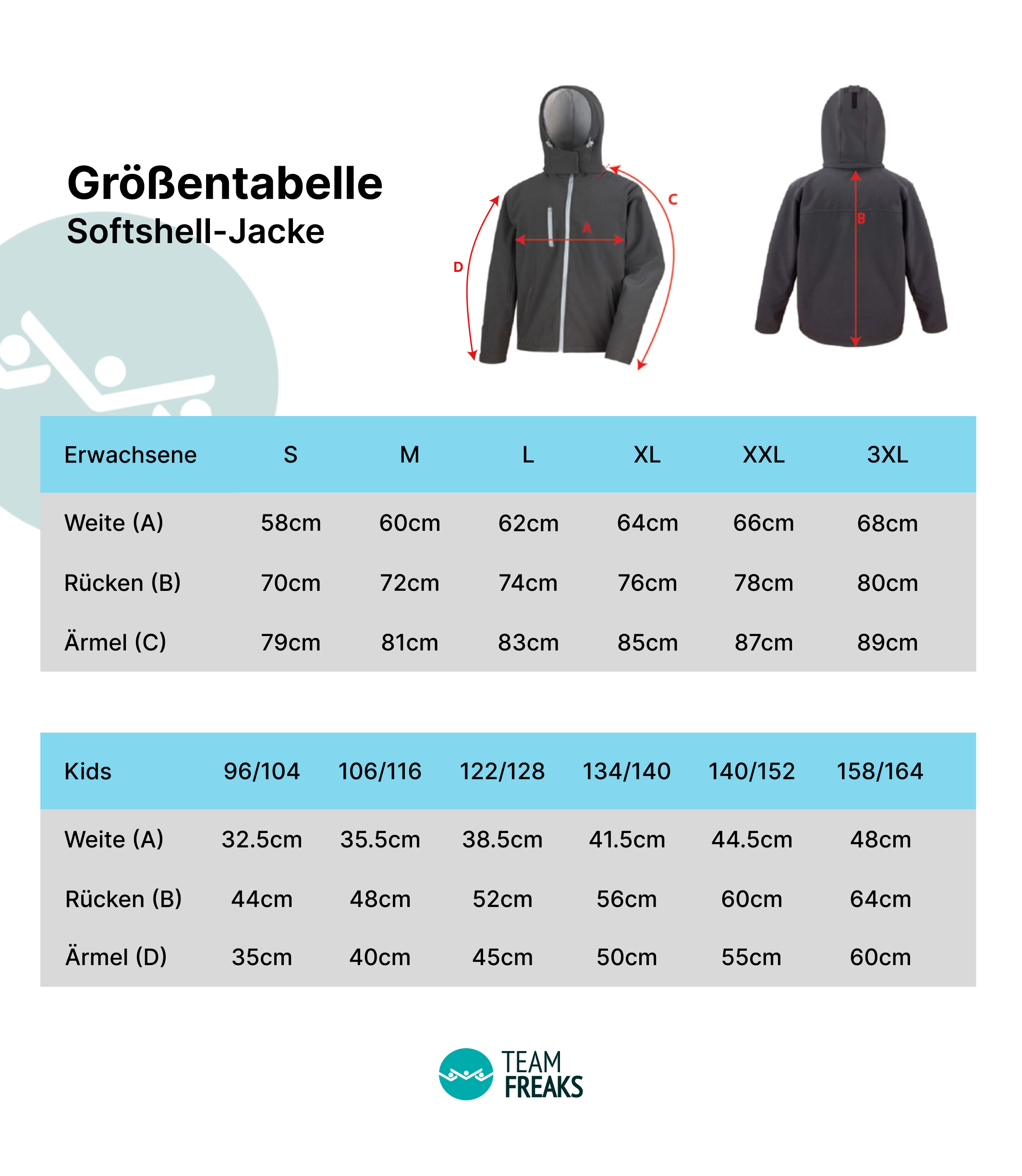 Softshelljacke , Erwachsene & Kids | Solidarität Gaustadt