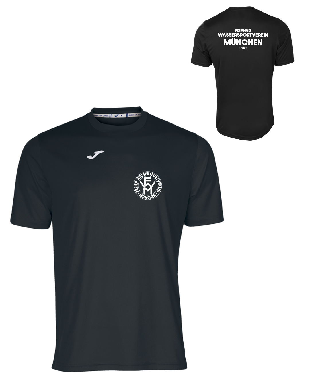 Funktionsshirt schwarz, Erwachsene & Kids | Freier Wassersportverein München Funktionsshirt schwarz, Erwachsene & Kids | Freier Wassersportverein München