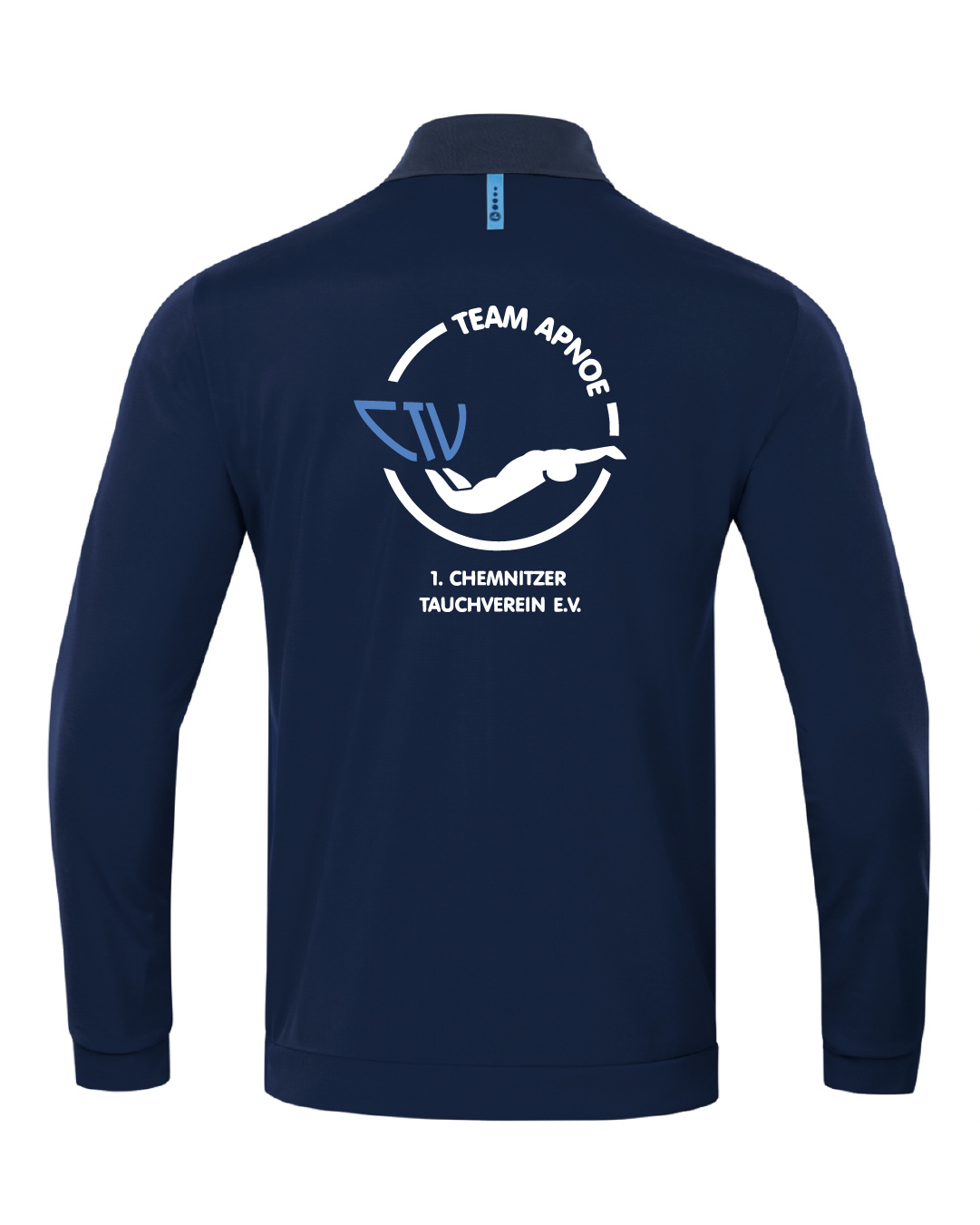 TF_CTV_AP_TJacke_rs Team Apnoe Sportjacke Erwachsene und Kids | 1. Chemnitzer Tauchverein e.V.