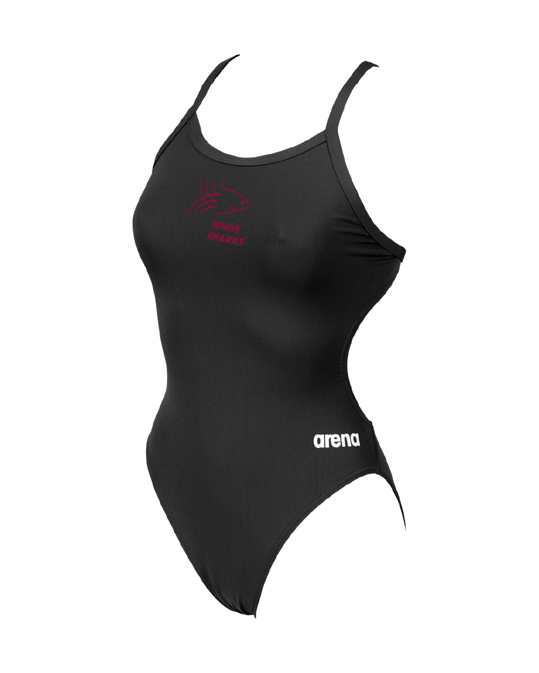 TF_WBKS_Arena_Badeanzug Team-Badeanzug "Challenge Solid" Kids & Damen | White Sharks