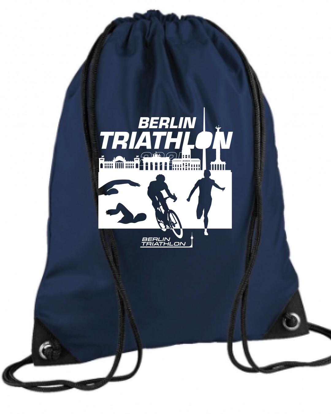 Sportbeutel, navy | Berlin Triathlon