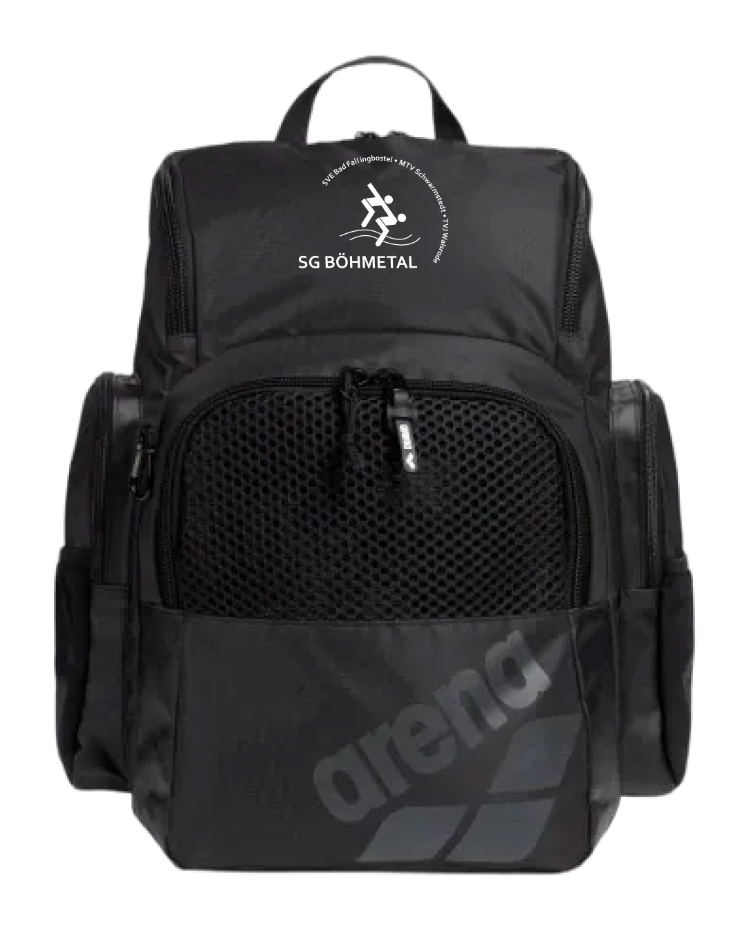 Arena Rucksack "ONE GO", schwarz | SG Böhmetal