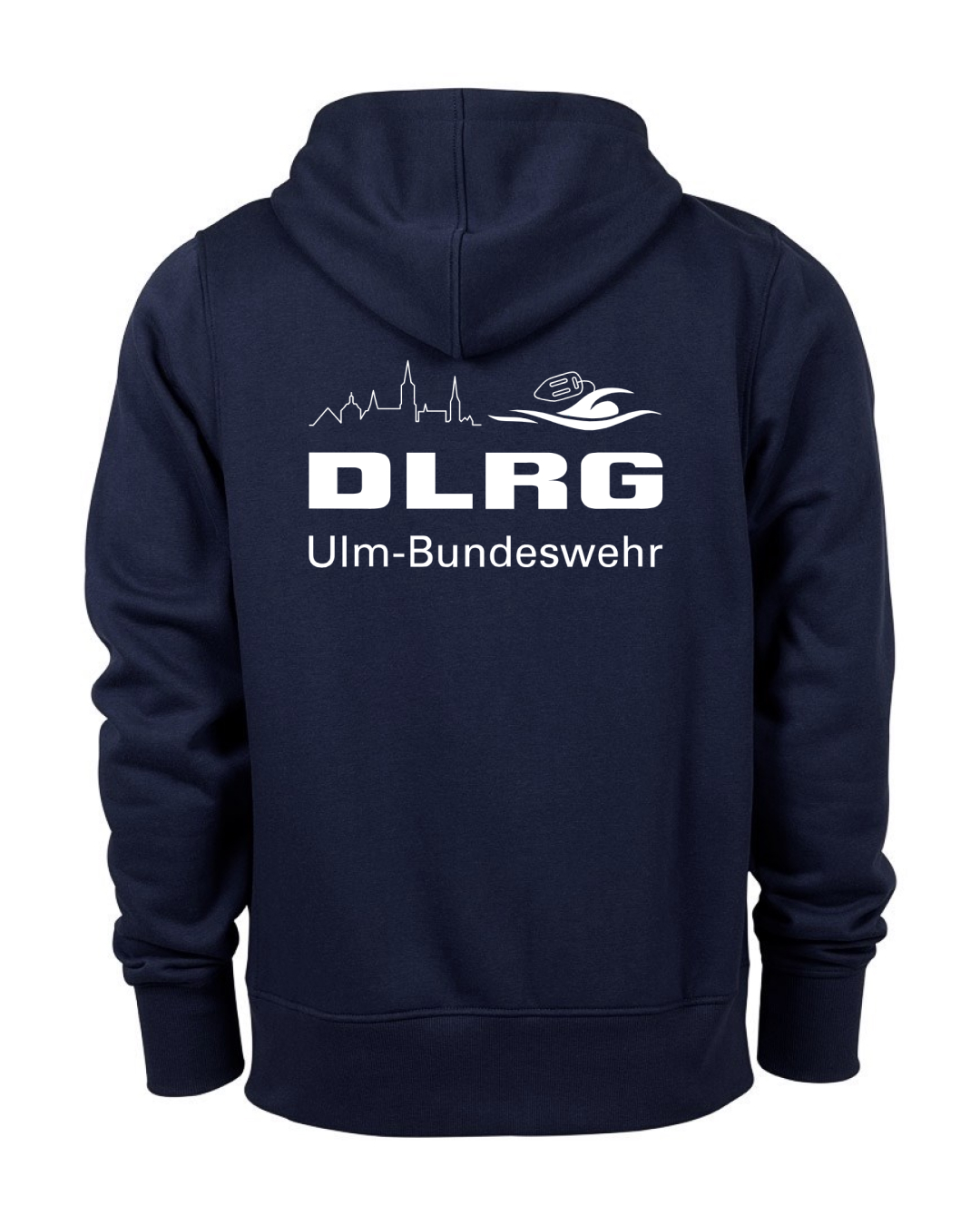 Hoodie schwarz, Erwachsene & Kids | DLRG Ulm-Bundeswehr