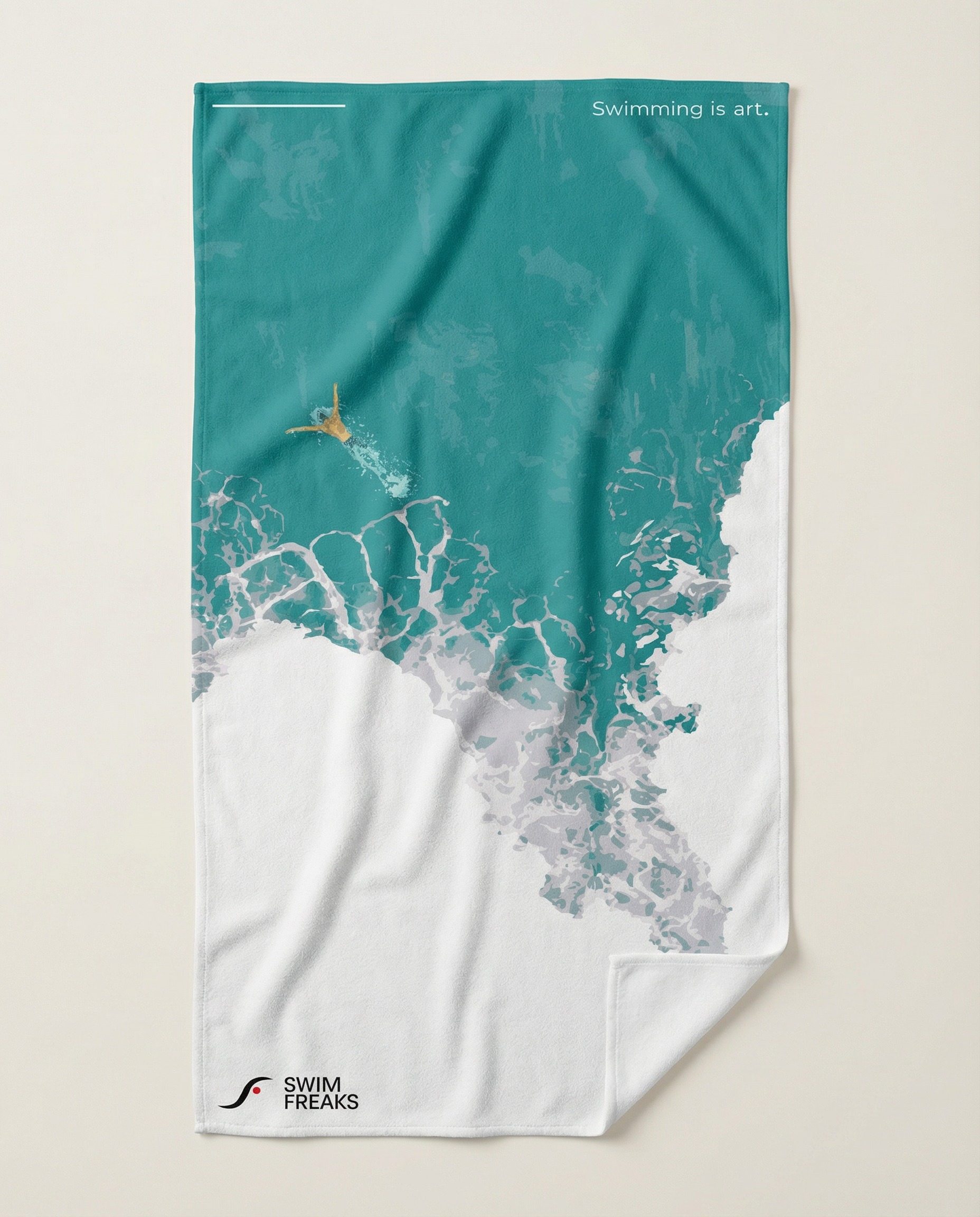 "Swimmers' Bay" Handtuch | Limitierte Auflage