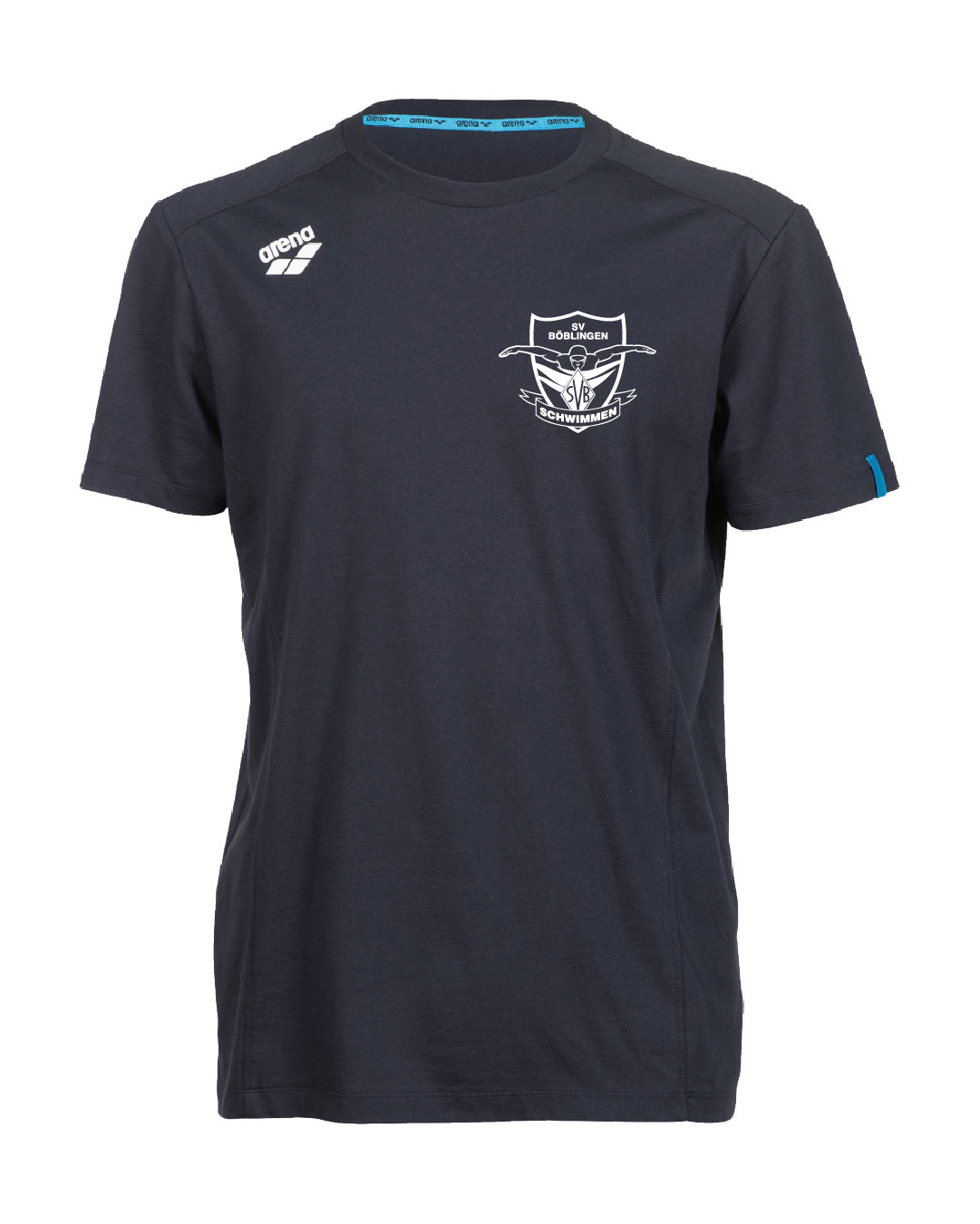 TF_SVBO_ArenaShirt_navy arena Baumwollshirt Herren & Kids | SV Böblingen