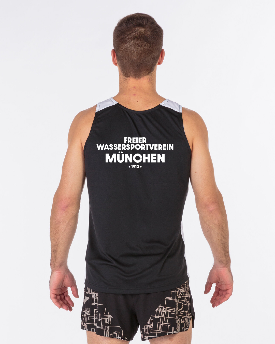 Funktions-Tanktop schwarz, Erwachsene & Kids | Freier Wassersportverein München