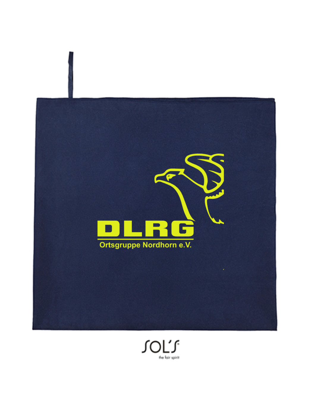 Mikrofaserhandtuch navy | DLRG Nordhorn