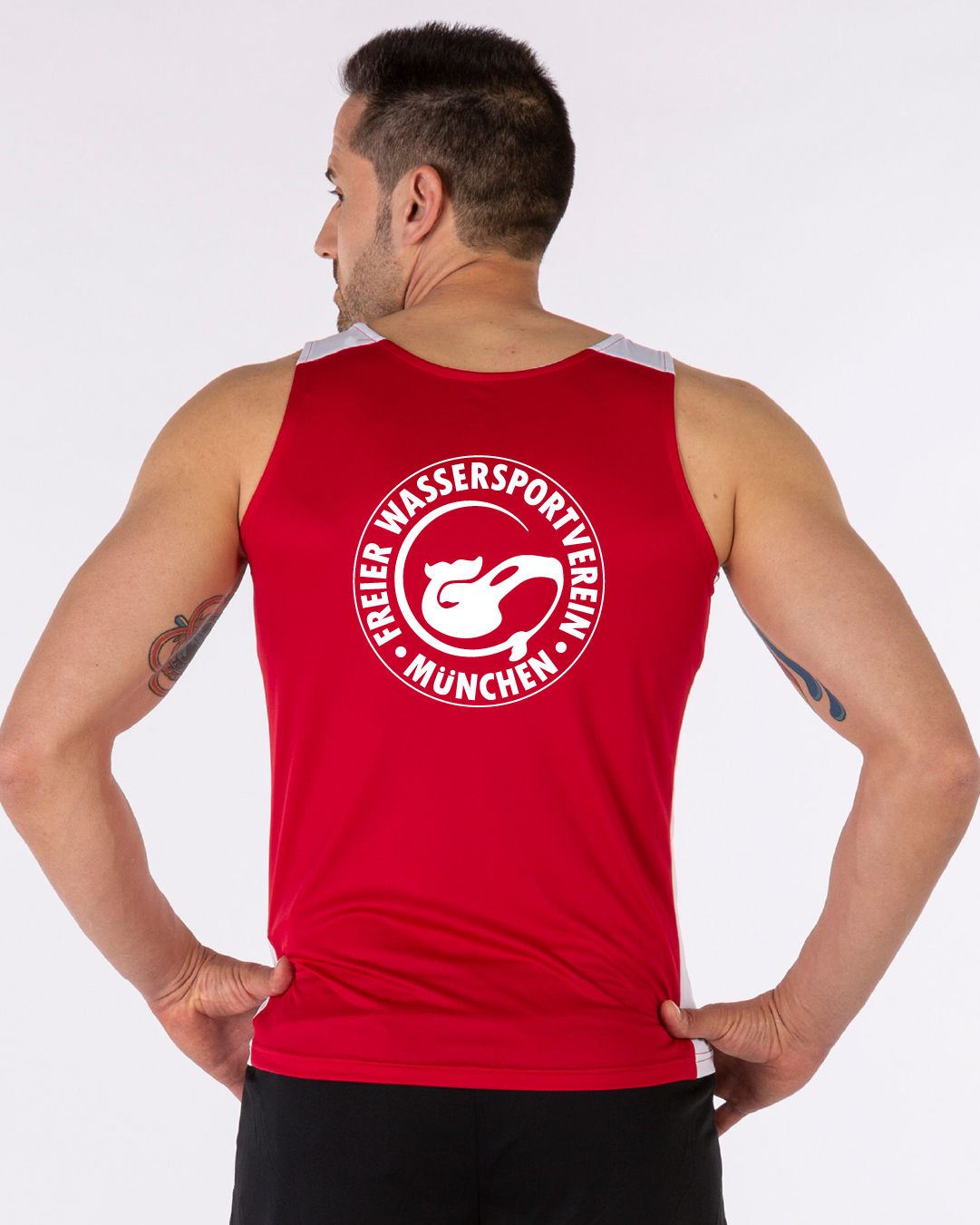 Funktions-Tanktop rot, Erwachsene & Kids | Freier Wassersportverein München