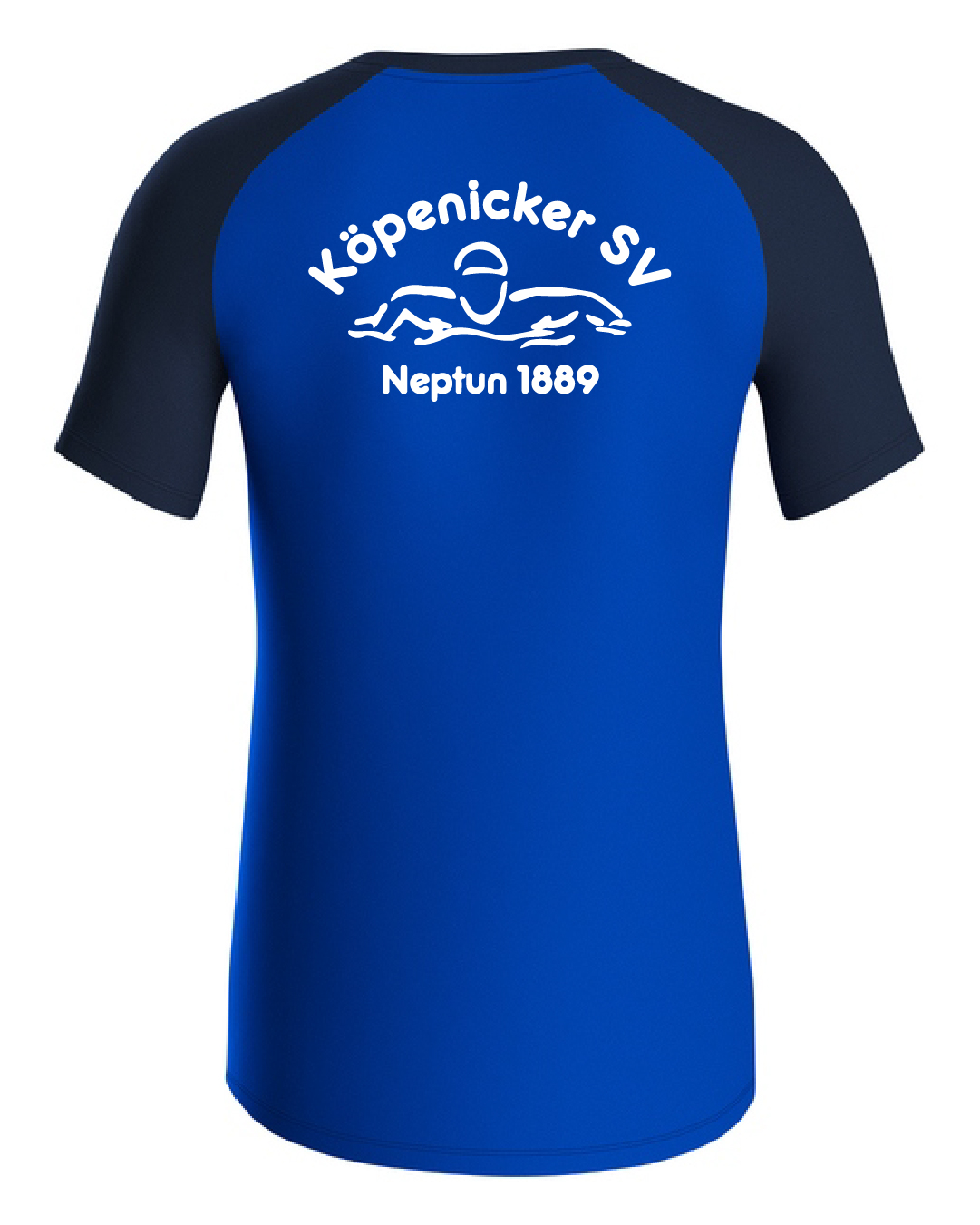 TF_KSVN_FShirt_rs Funktionsshirt royal Erwachsene und Kids | KSV Neptun Berlin 1889
