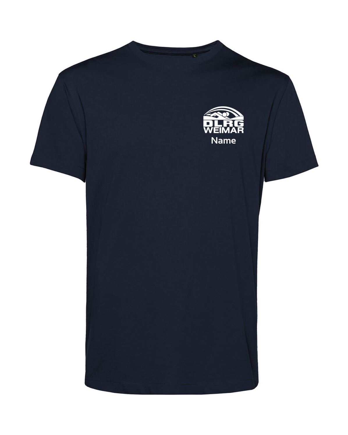 Baumwollshirt - navy - Erwachsene & Kids | DLRG Weimar