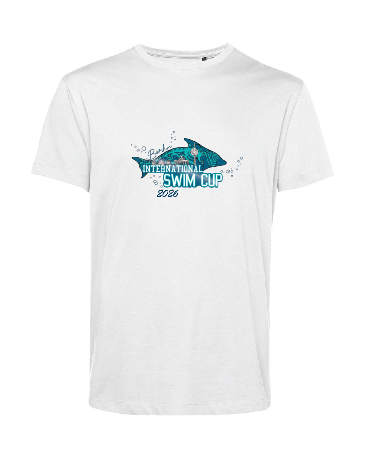 Shirt Damen-/ Herren & Kids, Weiß | ISC Berlin