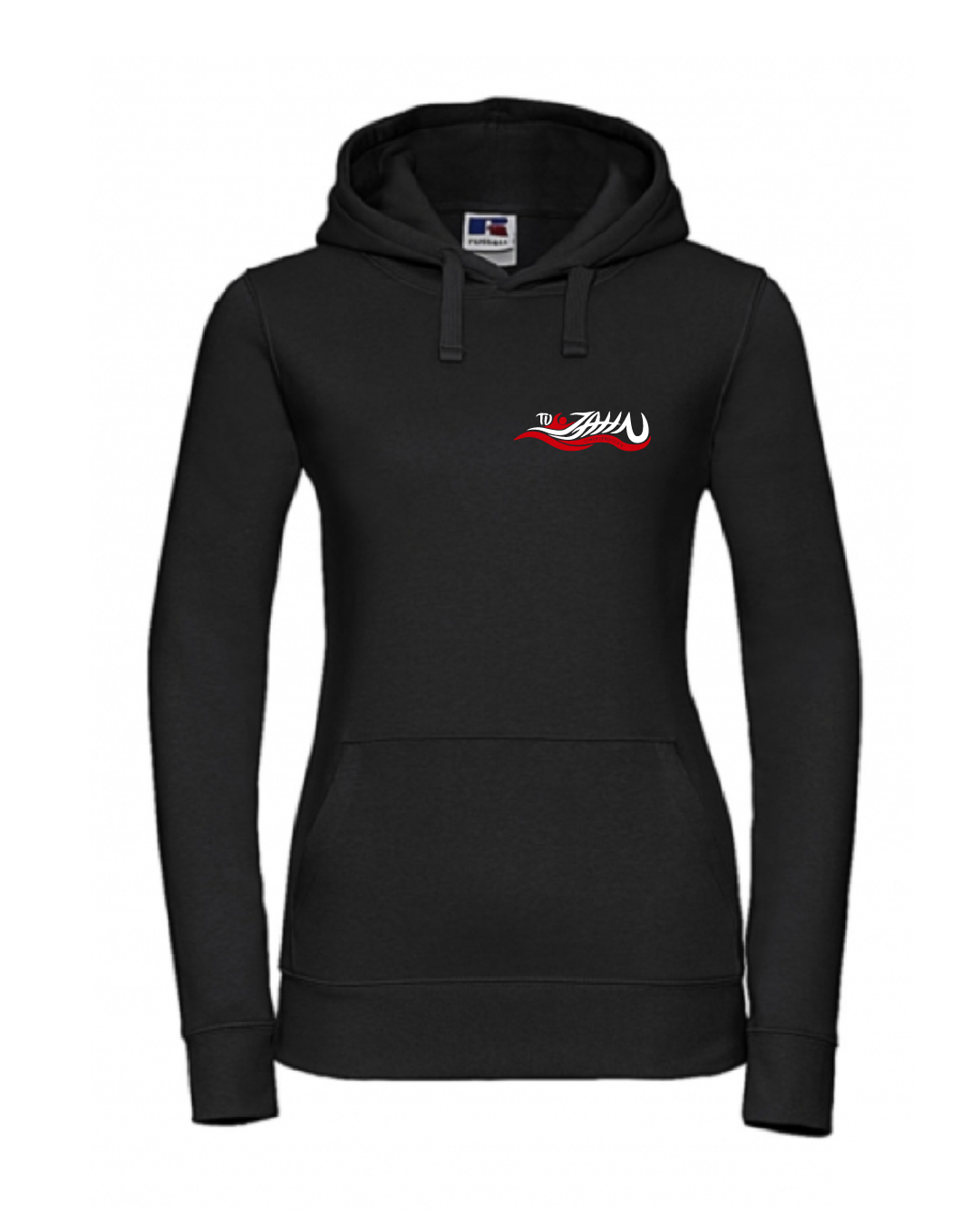 TF_TVJS_Damen_Hoodie_schwarz Teamhoodie Damen | TV Jahn Schneverdigen