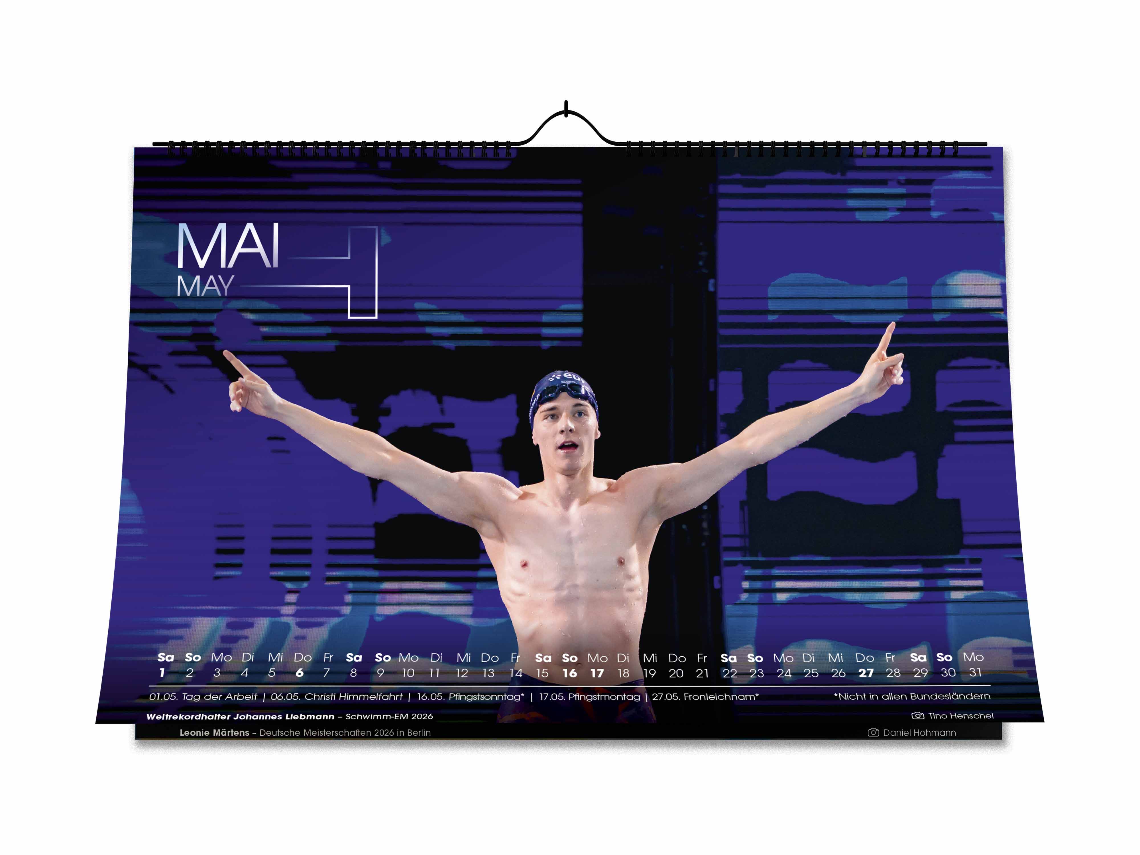 Der Schwimm-Kalender 2027 | Jetzt vorbestellen!