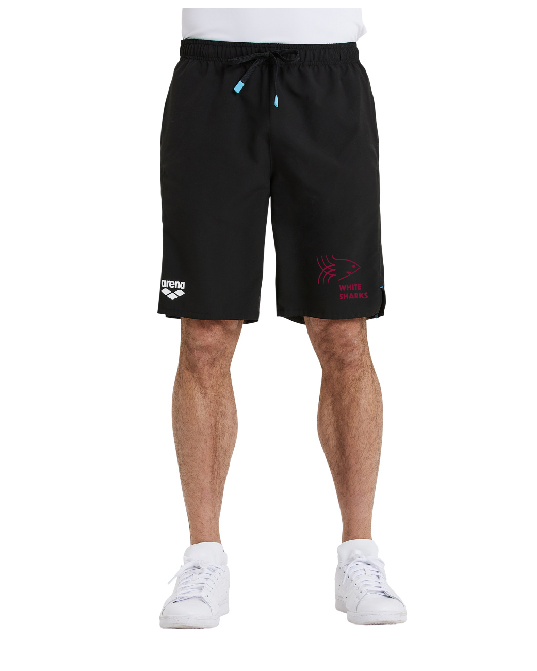 TF_WBKS_Arena_KHose_se Arena Trainingsshorts, Erwachsene & Kids | White Sharks