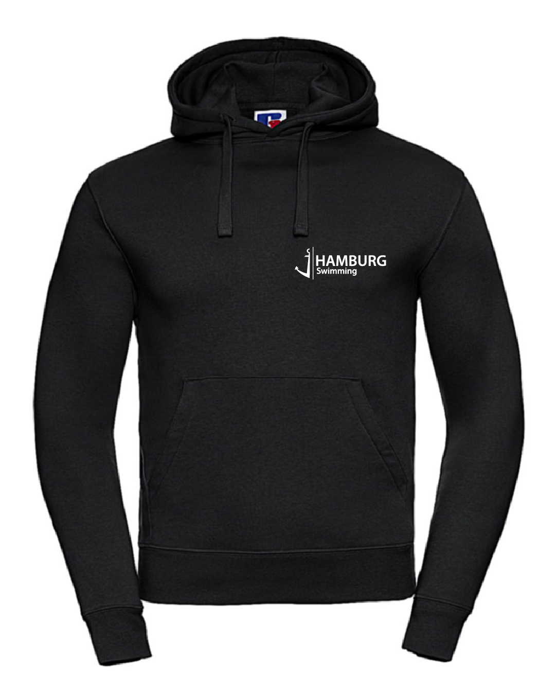 TF_HSV_Hoodie_schwarz Team Hoodie schwarz Damen, Herren & Kids | Hamburg Swimming