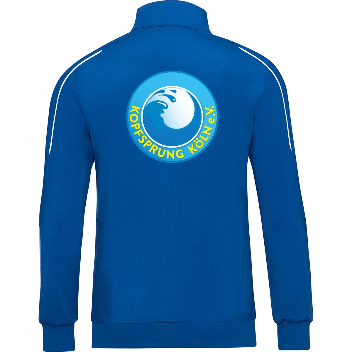 TF_KSK_Jacke_blau_hinten Trainingsanzug | Für Erwachsene und Kids | Kopfsprung Köln