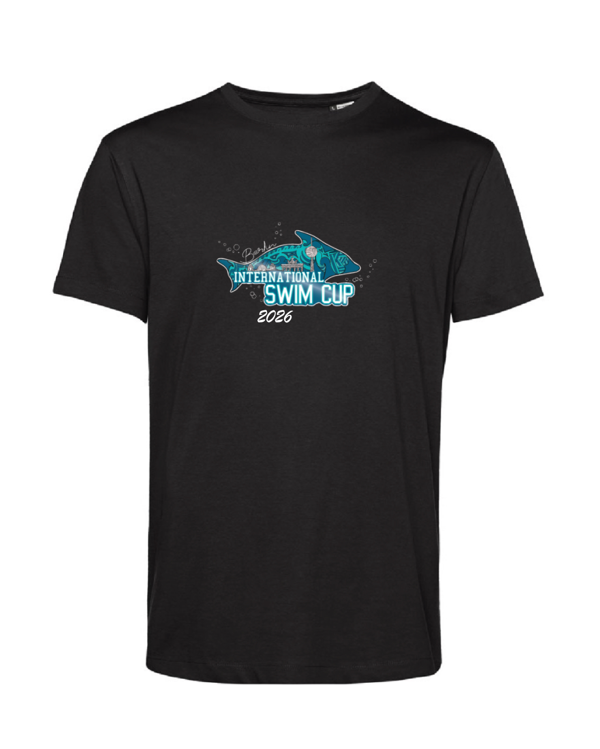 Shirt Damen-/ Herren & Kids, Schwarz | ISC Berlin