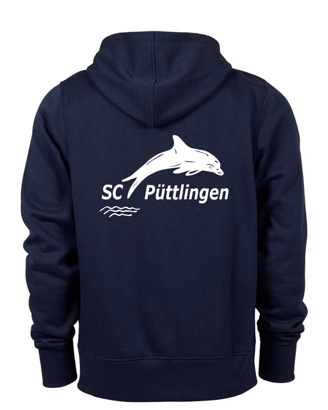 Hoodie navy, Erwachsene & Kids | SC Delphin Püttlingen 