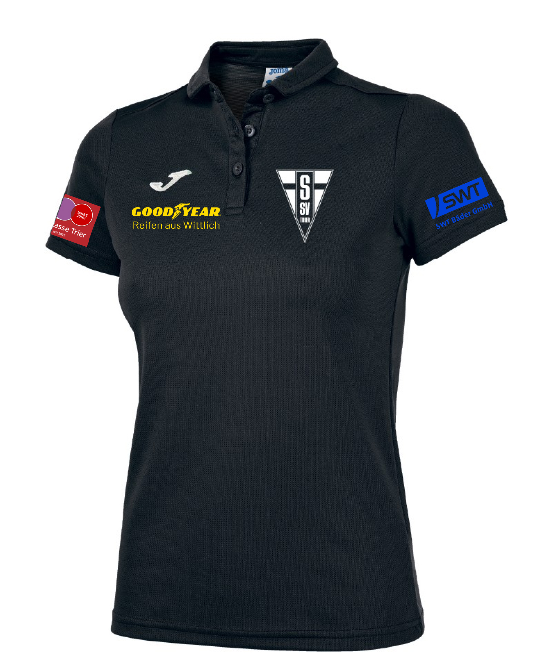 Joma Funktionspolo schwarz, Damen | SSV Trier 1932 | Schwimmen