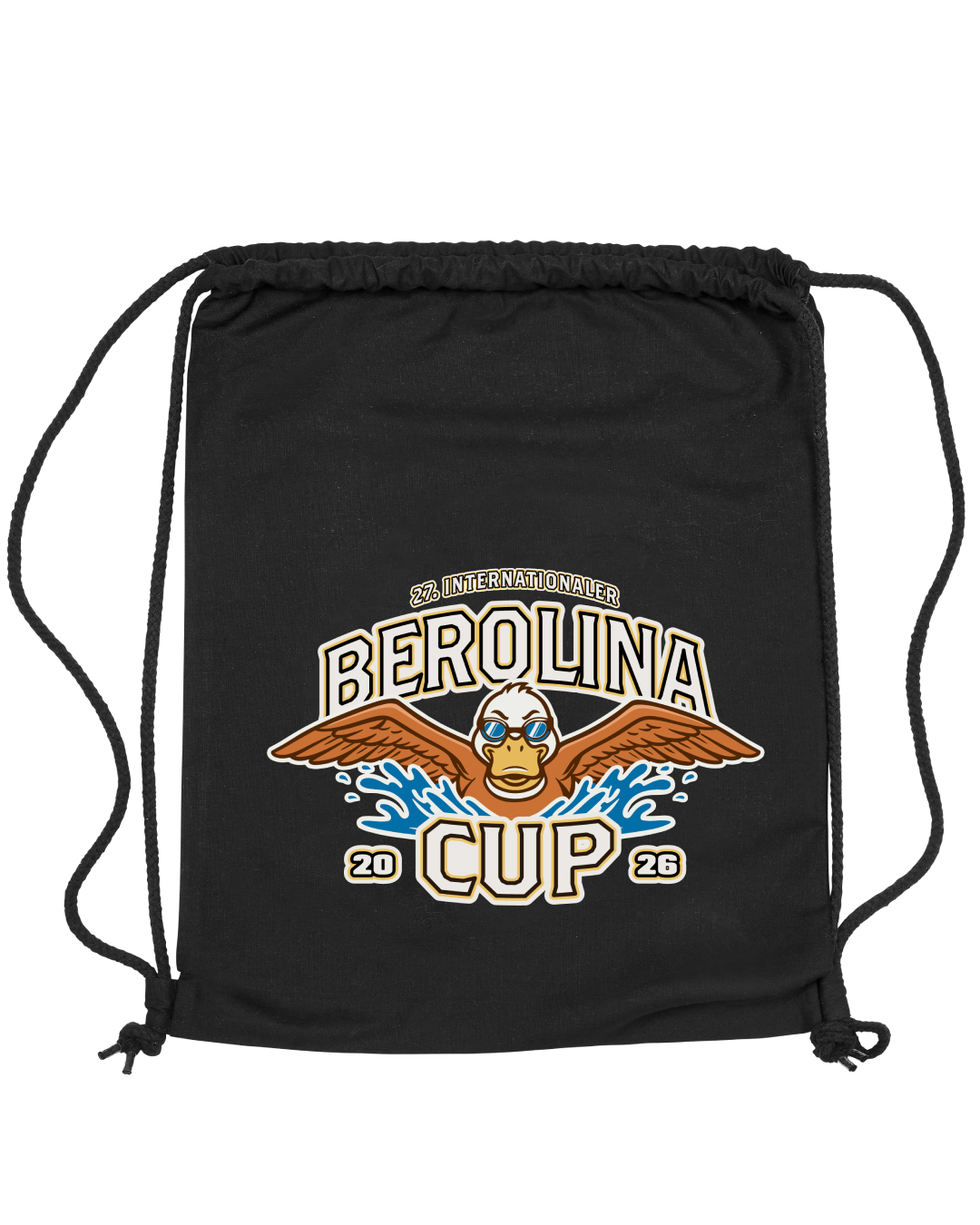 Sportbeutel, schwarz | SV Berolina Cup 26