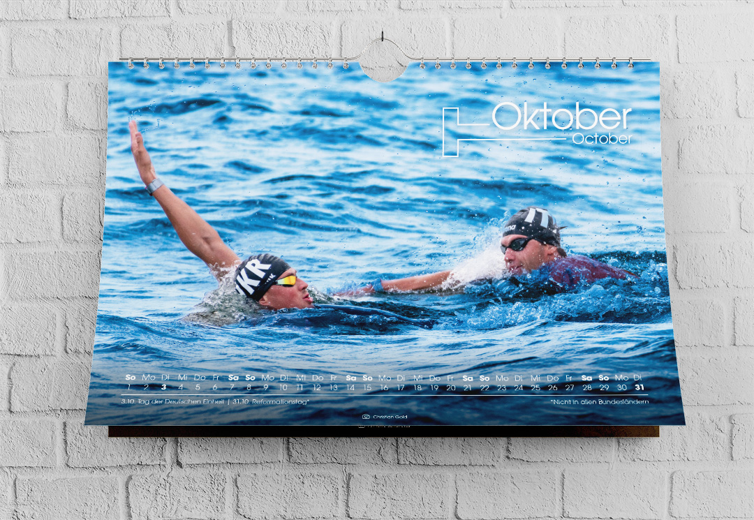 Der Schwimm-Kalender 2023 - Limitierte Auflage!