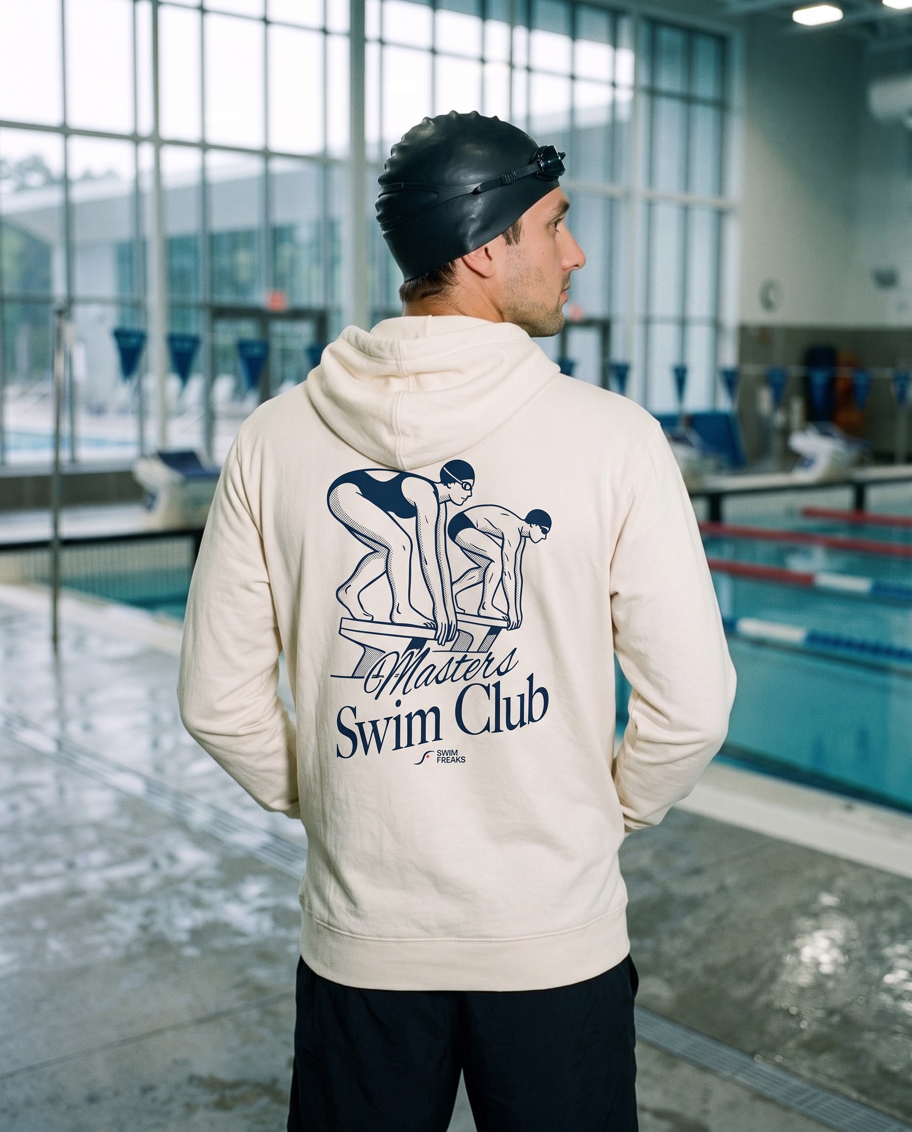 Die Swimfreaks MASTERS Box | mit Masters-Shirt, - Hoodie und Swim Lane Socken