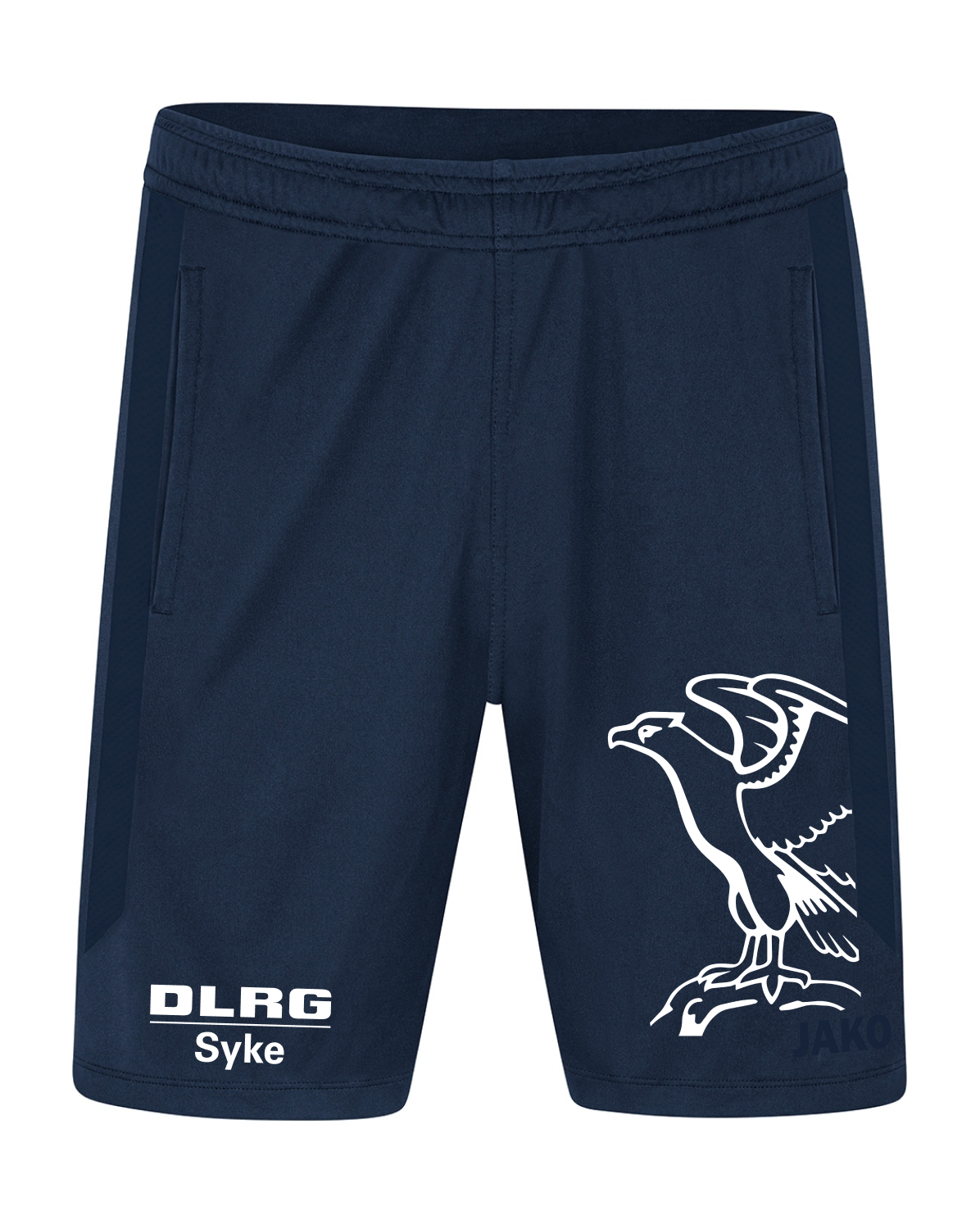 Kurze Trainingshose navy, Erwachsene & Kids | DLRG Syke