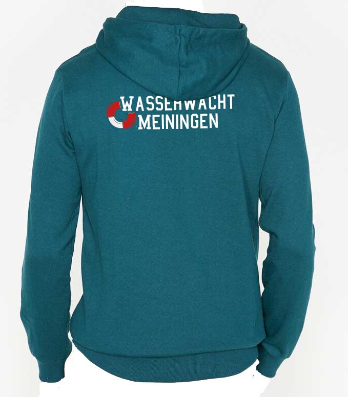 TF_WWM_Hoodie_petrol_hinten Team-Hoodie - petrol | Wasserwacht Meiningen
