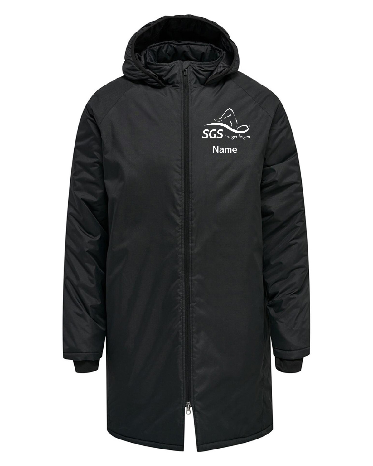 Wärmemantel schwarz, Erwachsene & Kids | SGS Langenhagen