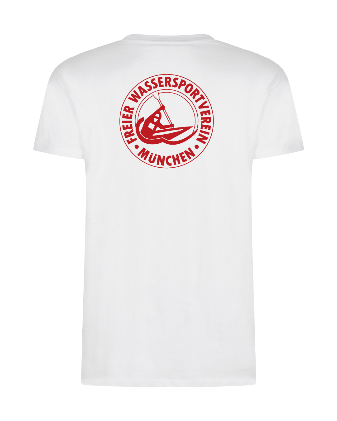 Baumwollshirt weiß, Erwachsene & Kids | Freier Wassersportverein München