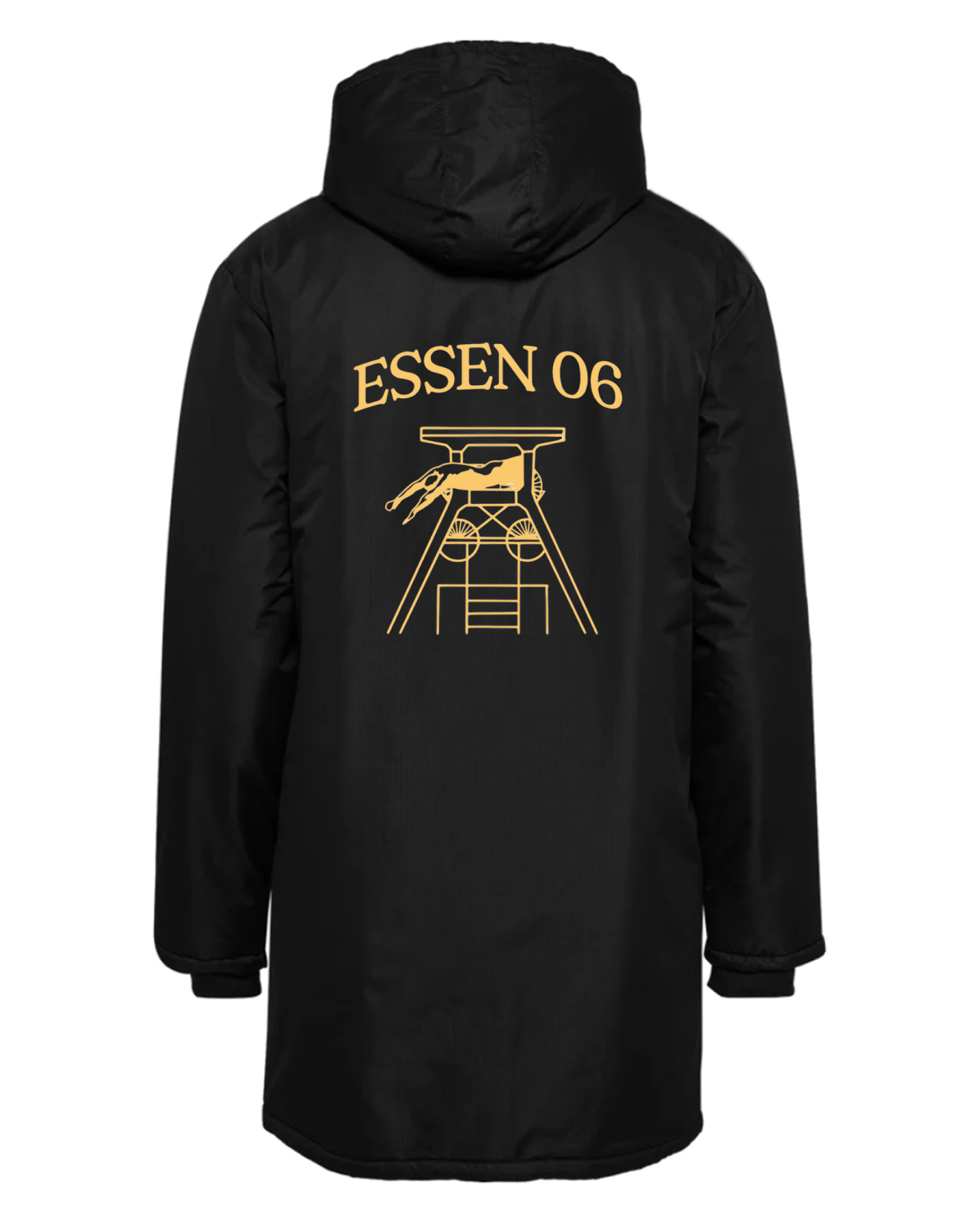 Wärmemantel schwarz, Erwachsene & Kids | Essen 06 Wärmemantel schwarz, Erwachsene & Kids | Essen 06