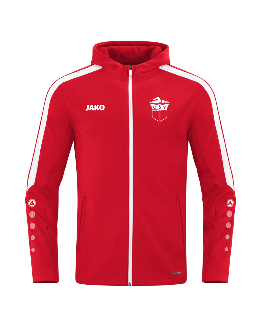 Kapuzenjacke rot, Erwachsene & Kids | Oldenburger Schwimmverein Kapuzenjacke rot, Erwachsene & Kids | Oldenburger Schwimmverein