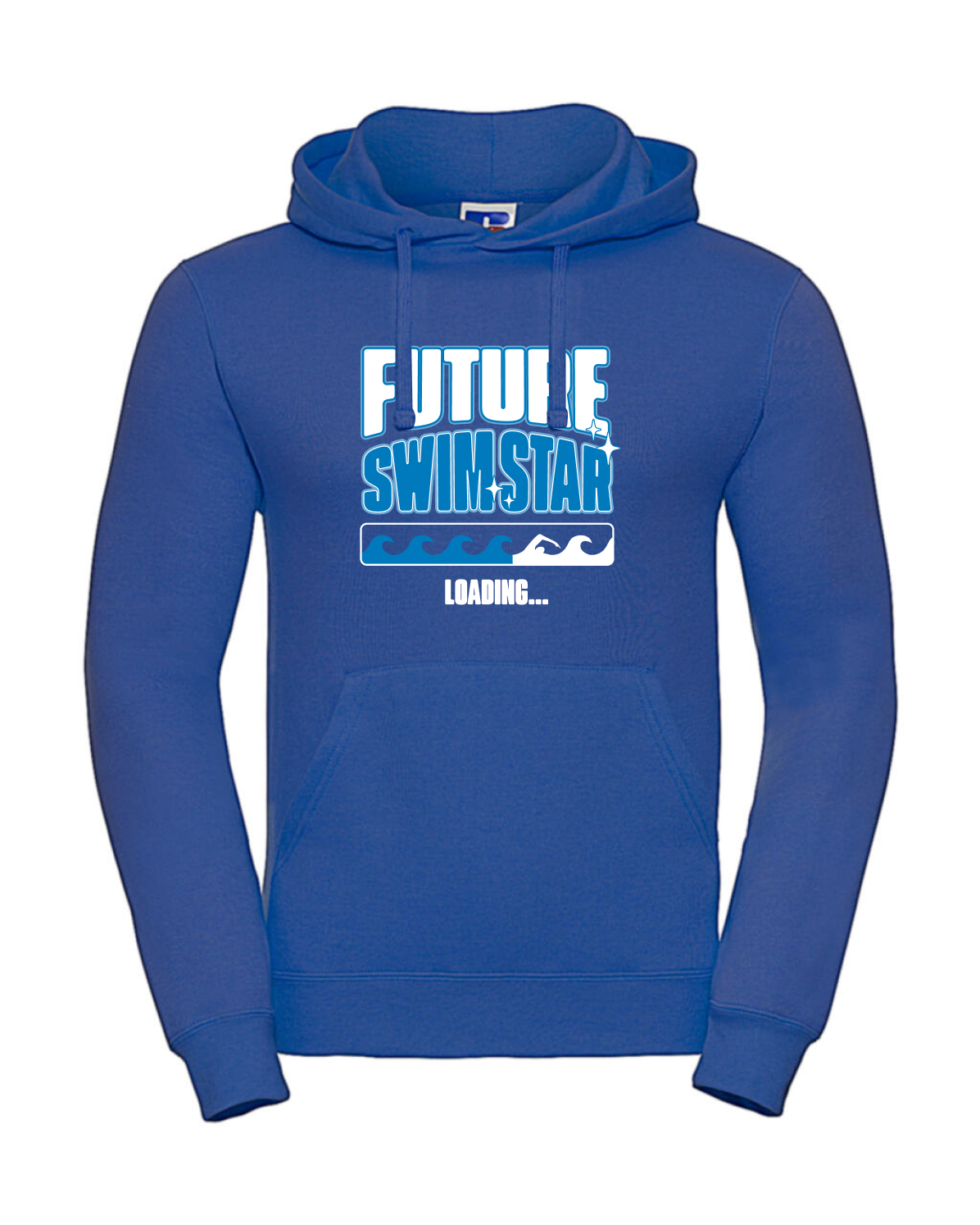Future Swim Star - Hoodie | mit optionalem Namens- und Jahrgangsdruck | Kids Collection