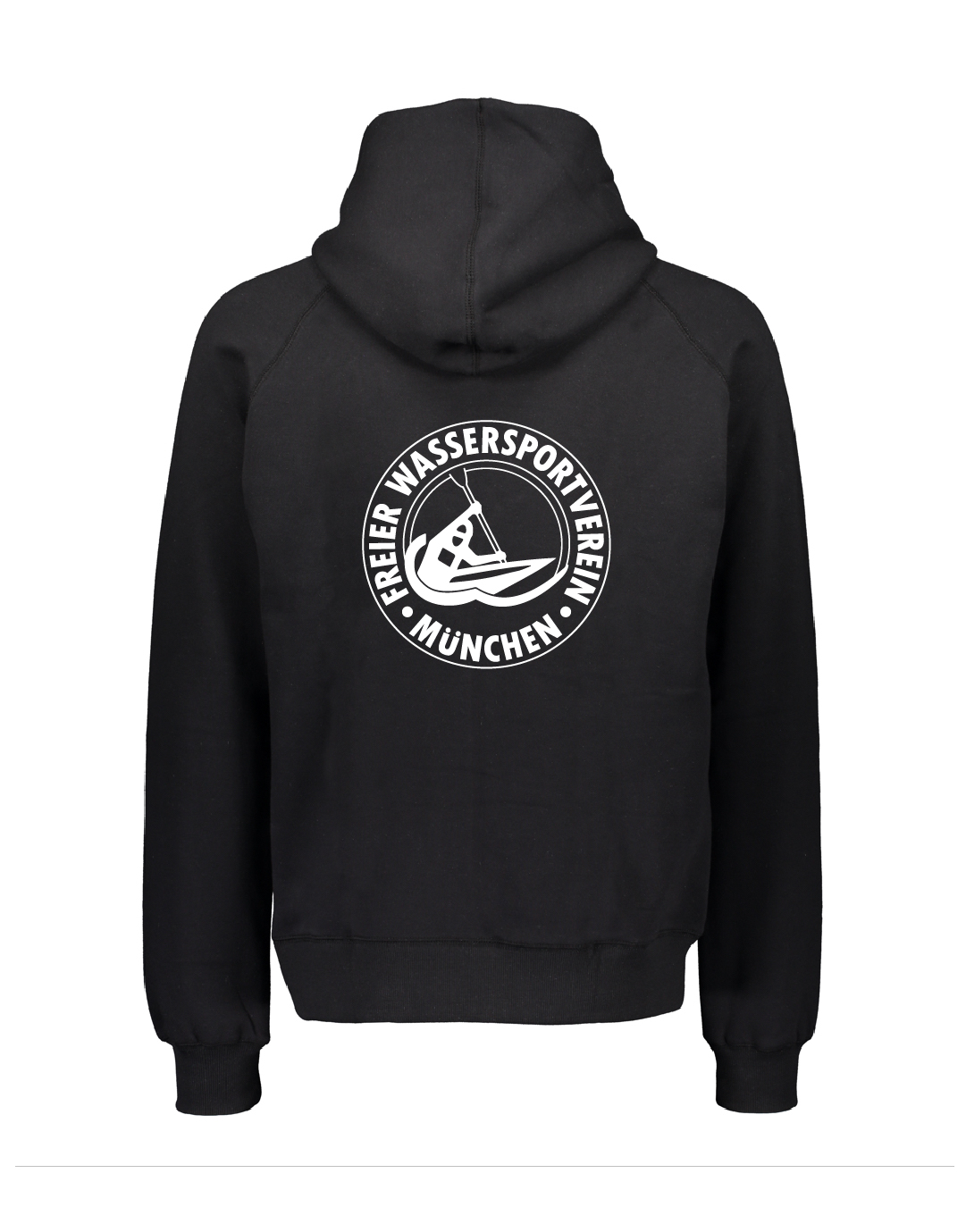 Hoodie schwarz, Erwachsene & Kids | Freier Wassersportverein München Hoodie schwarz, Erwachsene & Kids | Freier Wassersportverein München