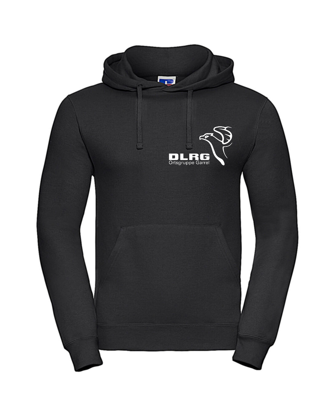 Hoodie schwarz, Erwachsene & Kids | DLRG Garrel