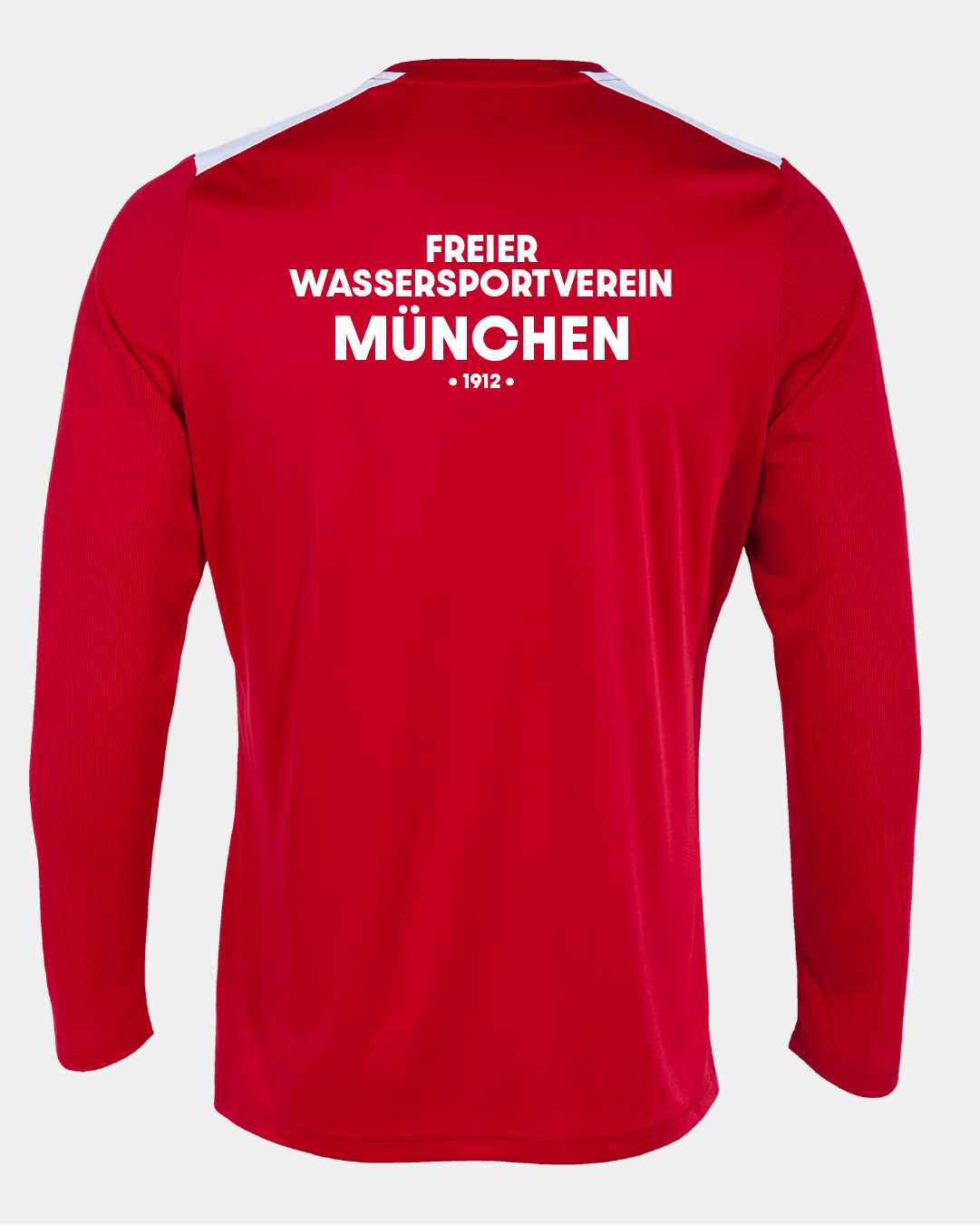 Funktions-Sweatshirt rot, Erwachsene & Kids | Freier Wassersportverein München