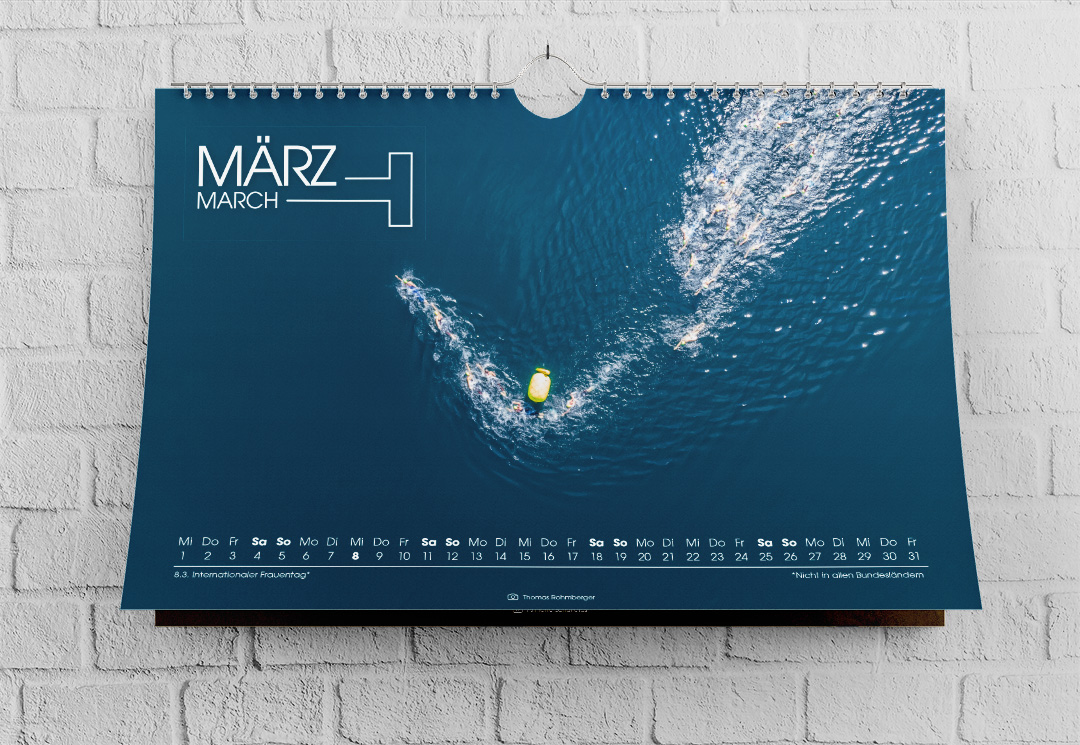 Der Schwimm-Kalender 2023 - Limitierte Auflage!