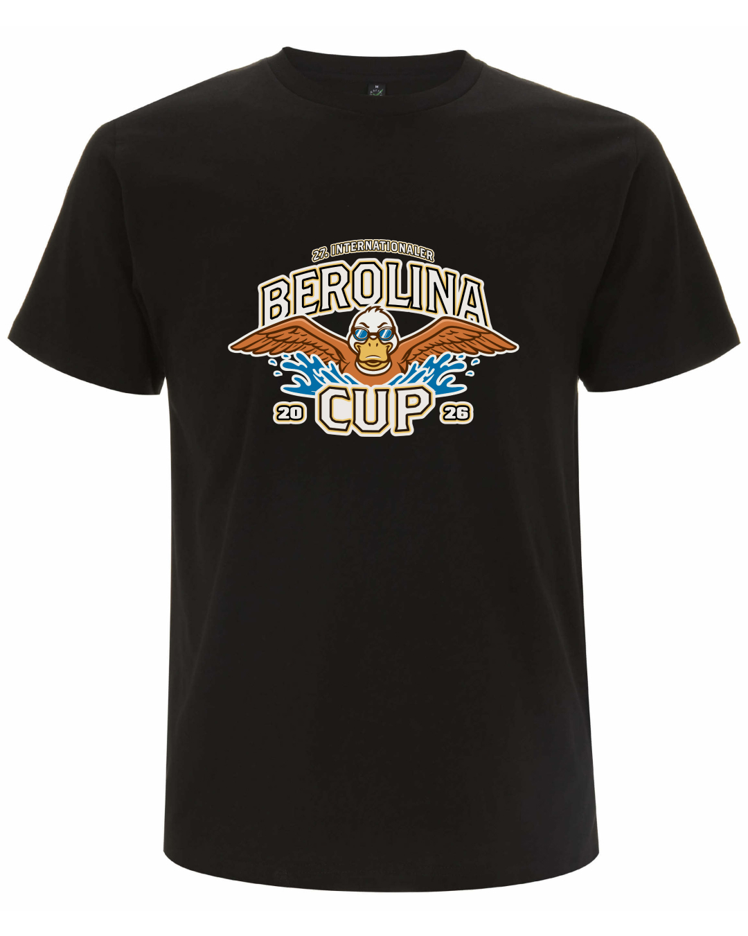 Baumwollshirt schwarz, Erwachsene & Kids | SV Berolina Cup 26