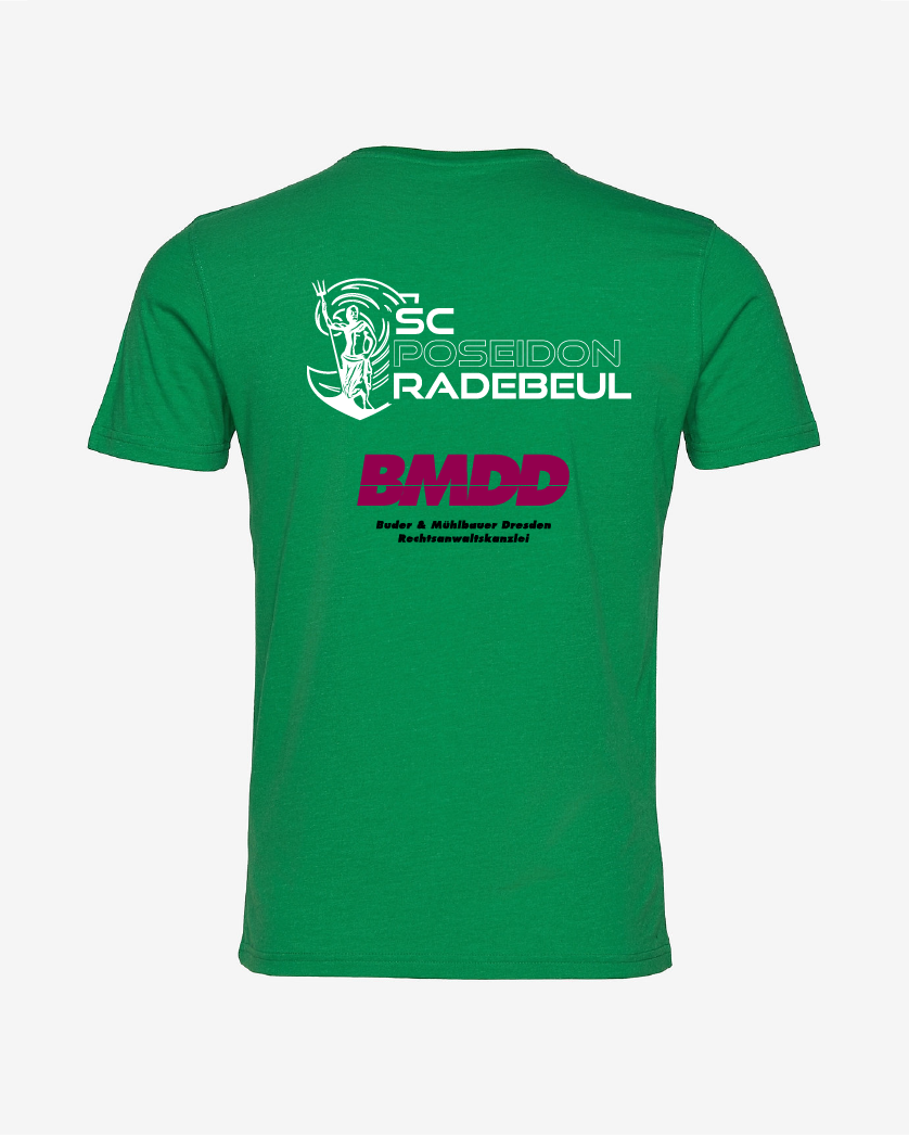 TF_SCPR_Shirt_rs Baumwollshirt Erwachsene & Kids grün | SC Poseidon Radebeul