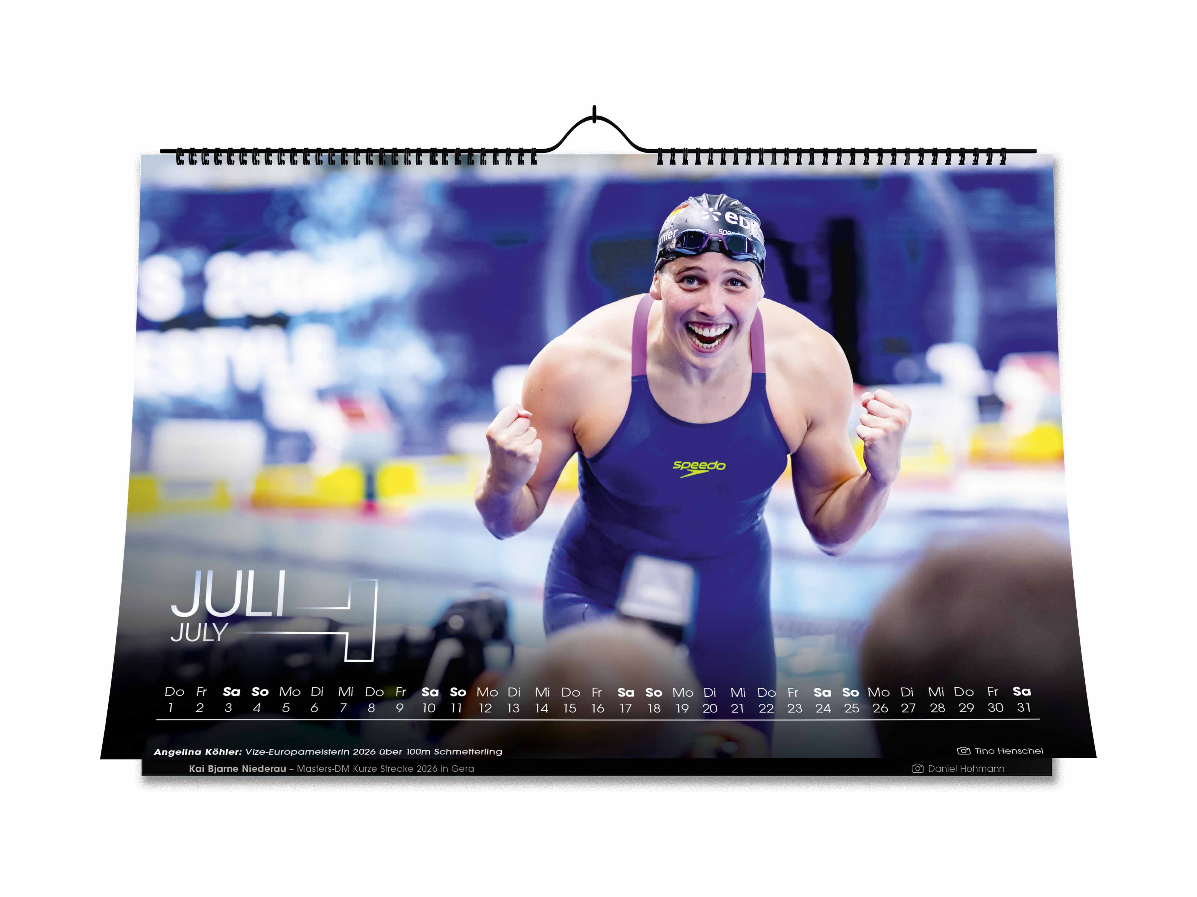 Der Schwimm-Kalender 2027 | Jetzt vorbestellen!