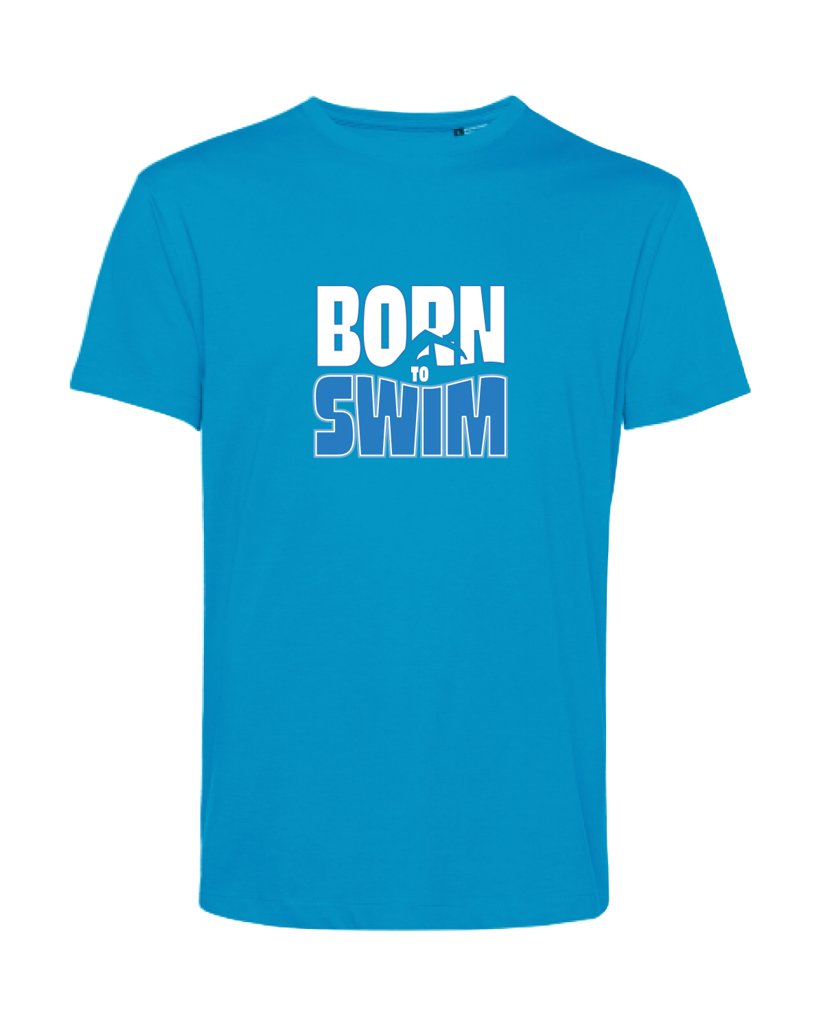 Born To Swim - Shirt | mit optionalem Namens- und Jahrgangsdruck | Kids Collection