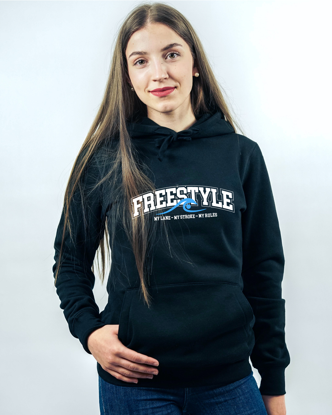Freistil / Freestyle Damen Hoodie | Your stroke your style