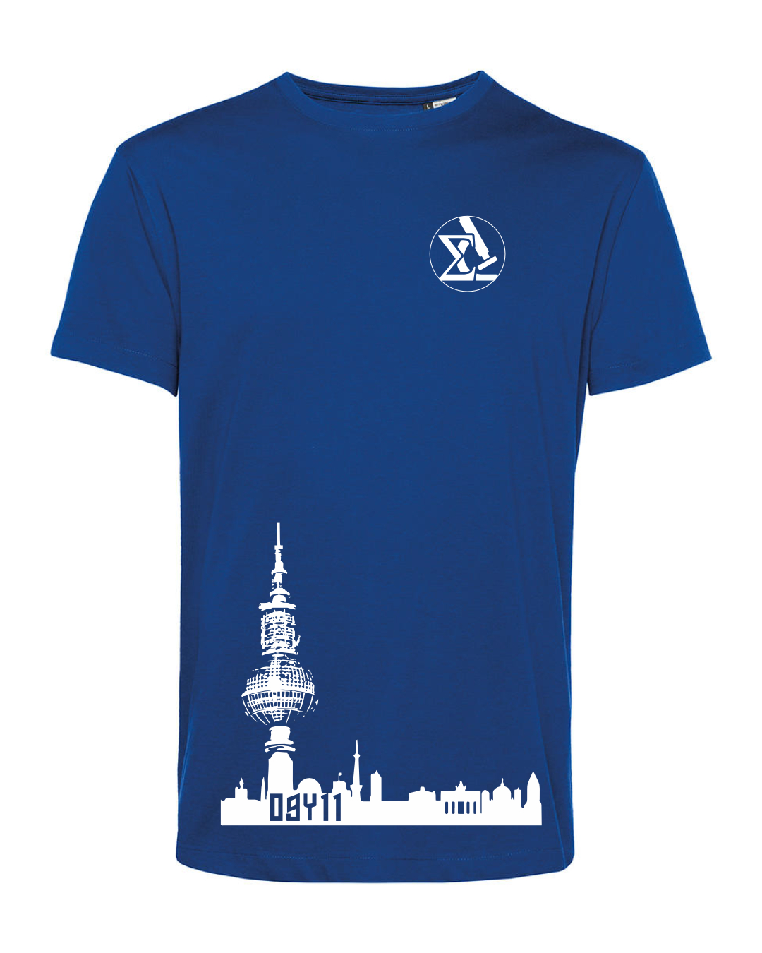 Shirt blau, Erwachsene & Kids | Emmy-Noether-Gymnasium Berlin